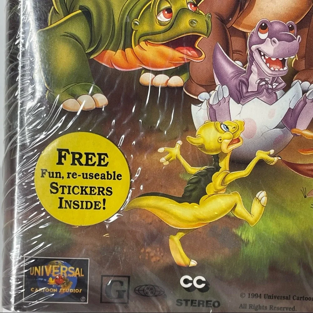 The Land Before Time II: The Great Valley Adventure (VHS, 1994) NEW SEALED